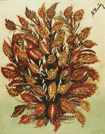 Granaattiomena vihreällä taustalla, 1930 tekijältä Seraphine Louis